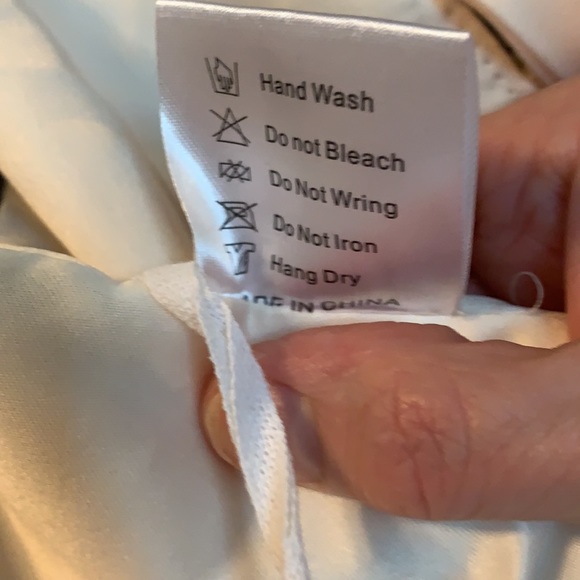 NWT Levory J black & cream cocktail dress size 10 - Picture 8 of 11